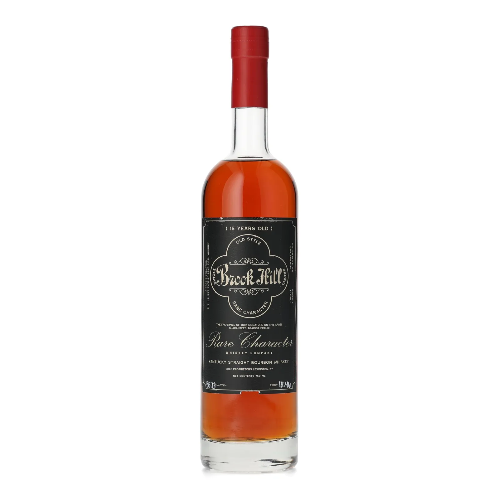 Rare Character Brook Hill Bourbon 'Compassmotions' Private Barrel Selection 15 Year Old, New Charred Oak Cask, Cask #B54, Rare Character, 55.7% whisky bottle