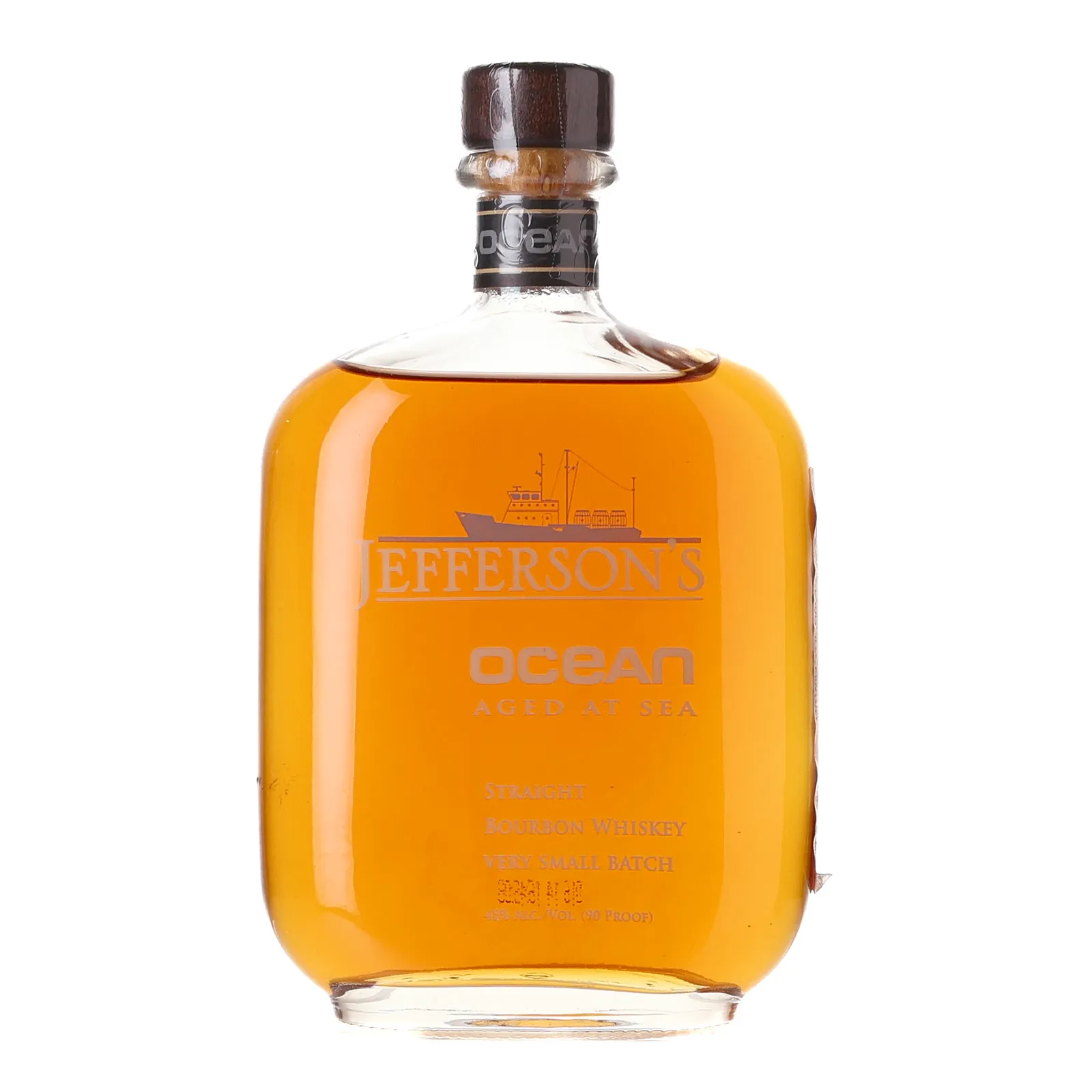 Jefferson's Ocean Aged At Sea Very Small Batch No. Bourbon, Voyage No. 20, 45% whisky bottle