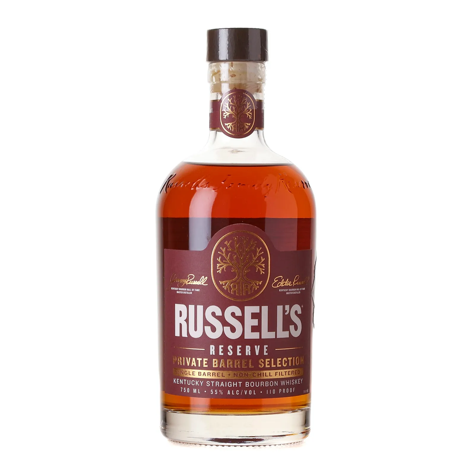 Russell's Reserve Russell's Renegades Private Barrel Selection 8 Year Old, Cask #25-0768, 2026, 55% whisky bottle