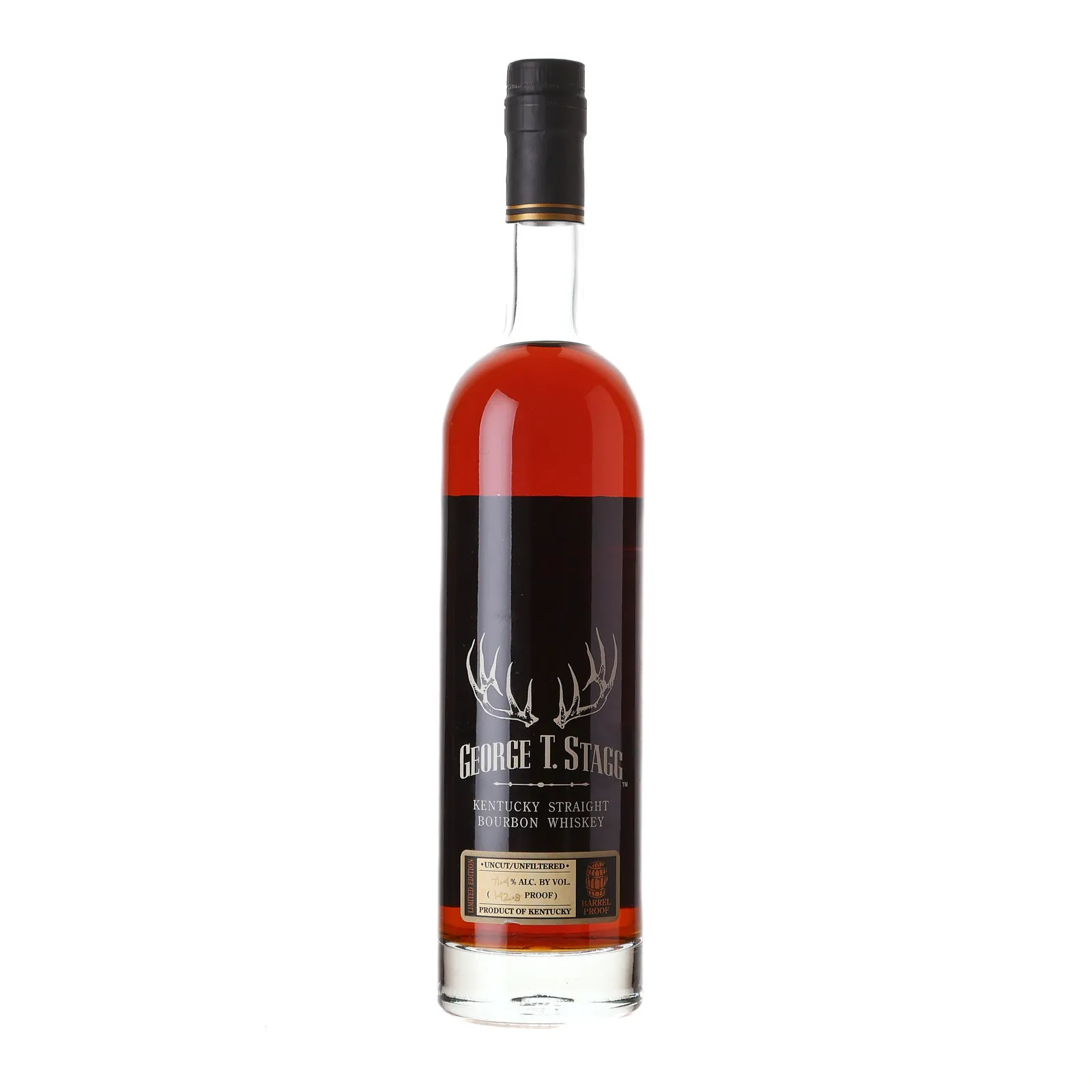 George T. Stagg Straight Bourbon 15 Year Old, New Charred Oak Cask, 2025, 71.4%, 75cl whisky bottle