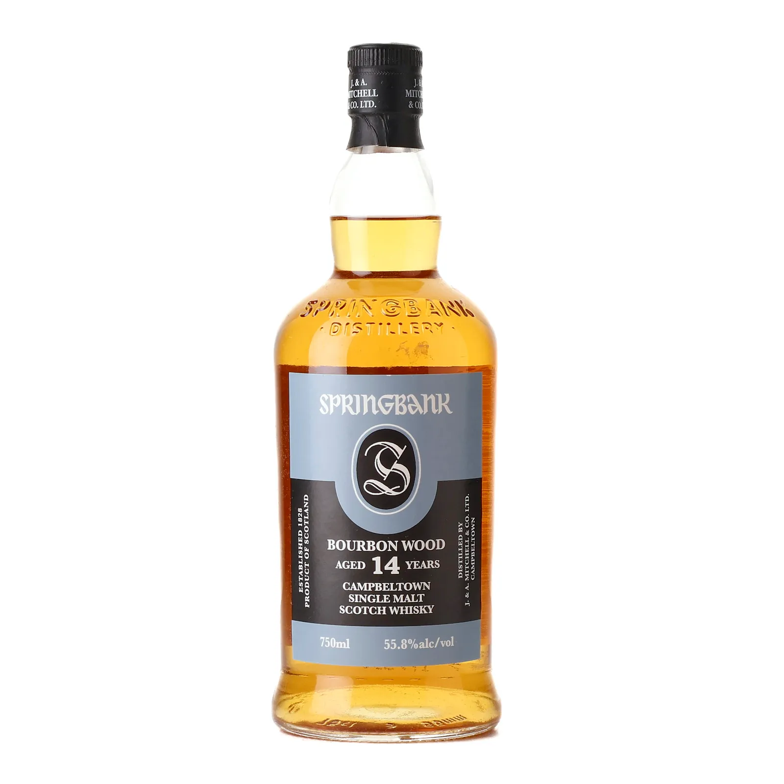 Springbank Bourbon Wood 14 Year Old, 2002, 2017, 55.8% whisky bottle
