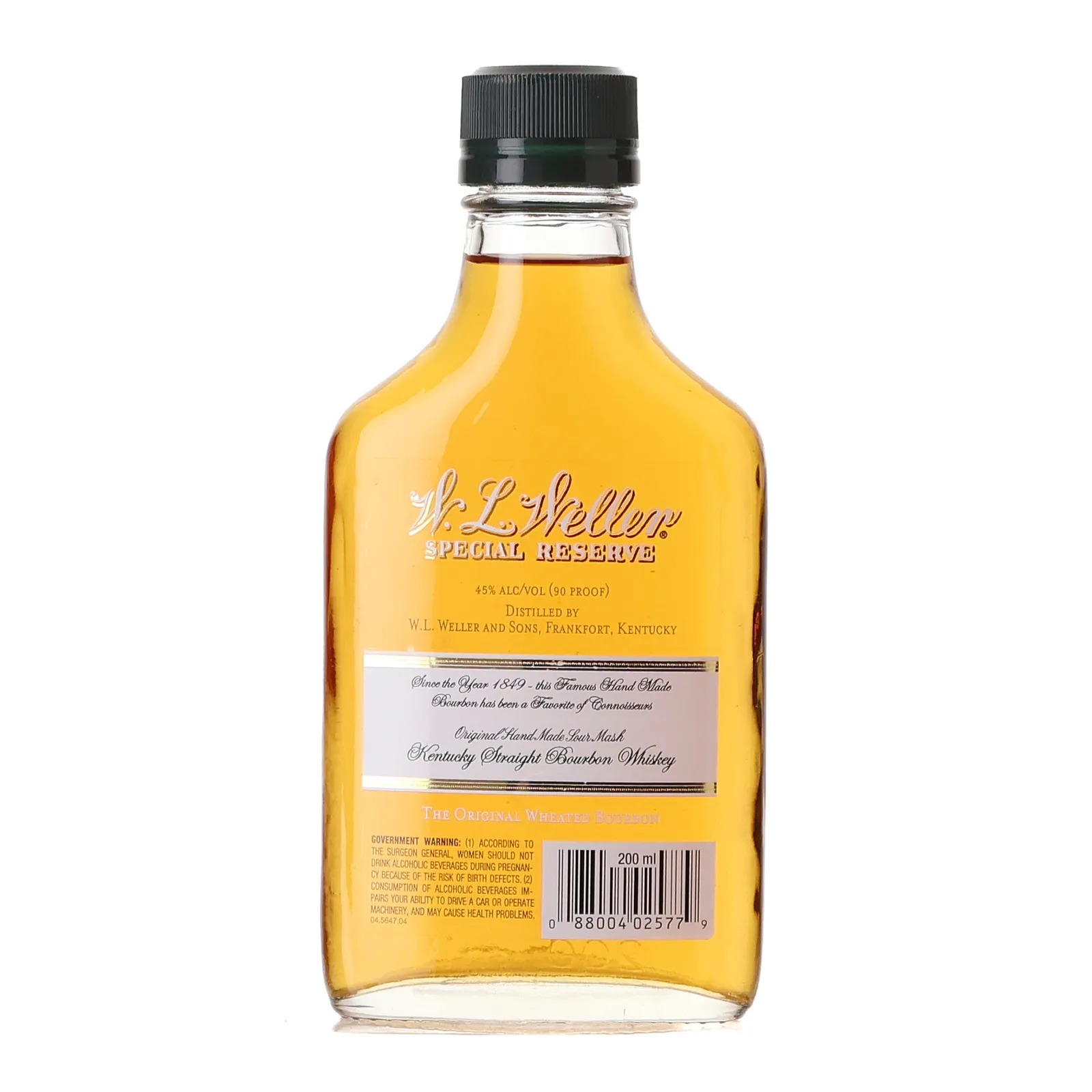W.L. Weller Special Reserve Bourbon, New Charred American Oak Cask, 45% whisky bottle