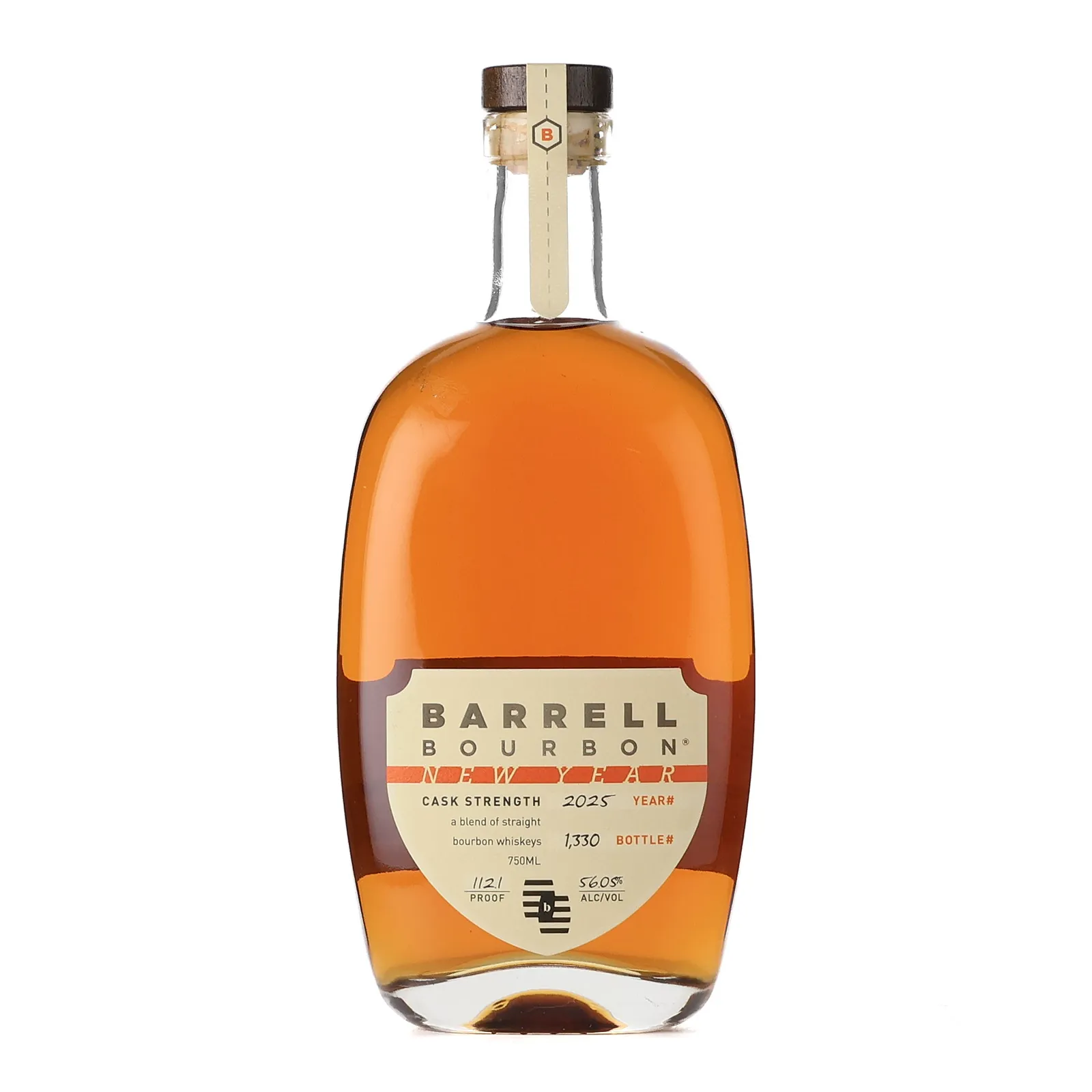 Barrell Craft Spirits New Year Cask Strength 2025, 2025, 56.05% whisky bottle