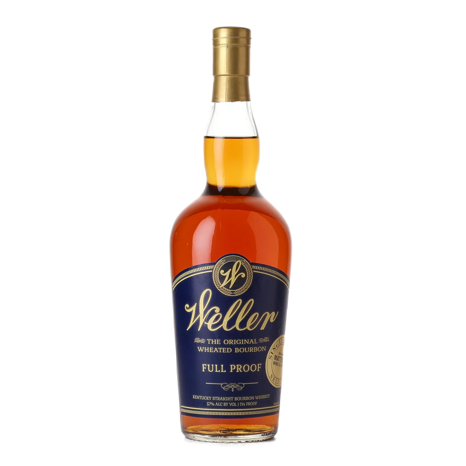 Weller Full Proof Matteson Wine & Spirits Single Barrel Select, 2022, 57% whisky bottle