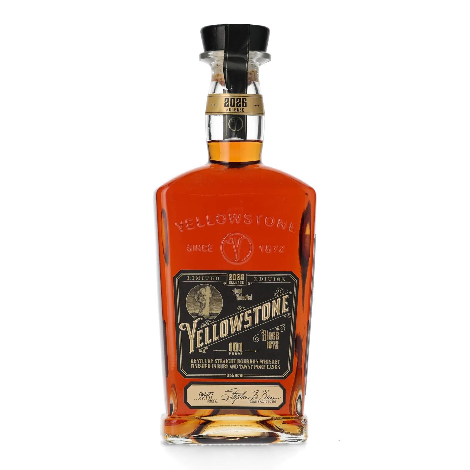 Yellowstone Limited Edition, Port Cask, 2026, 50.5% whisky bottle