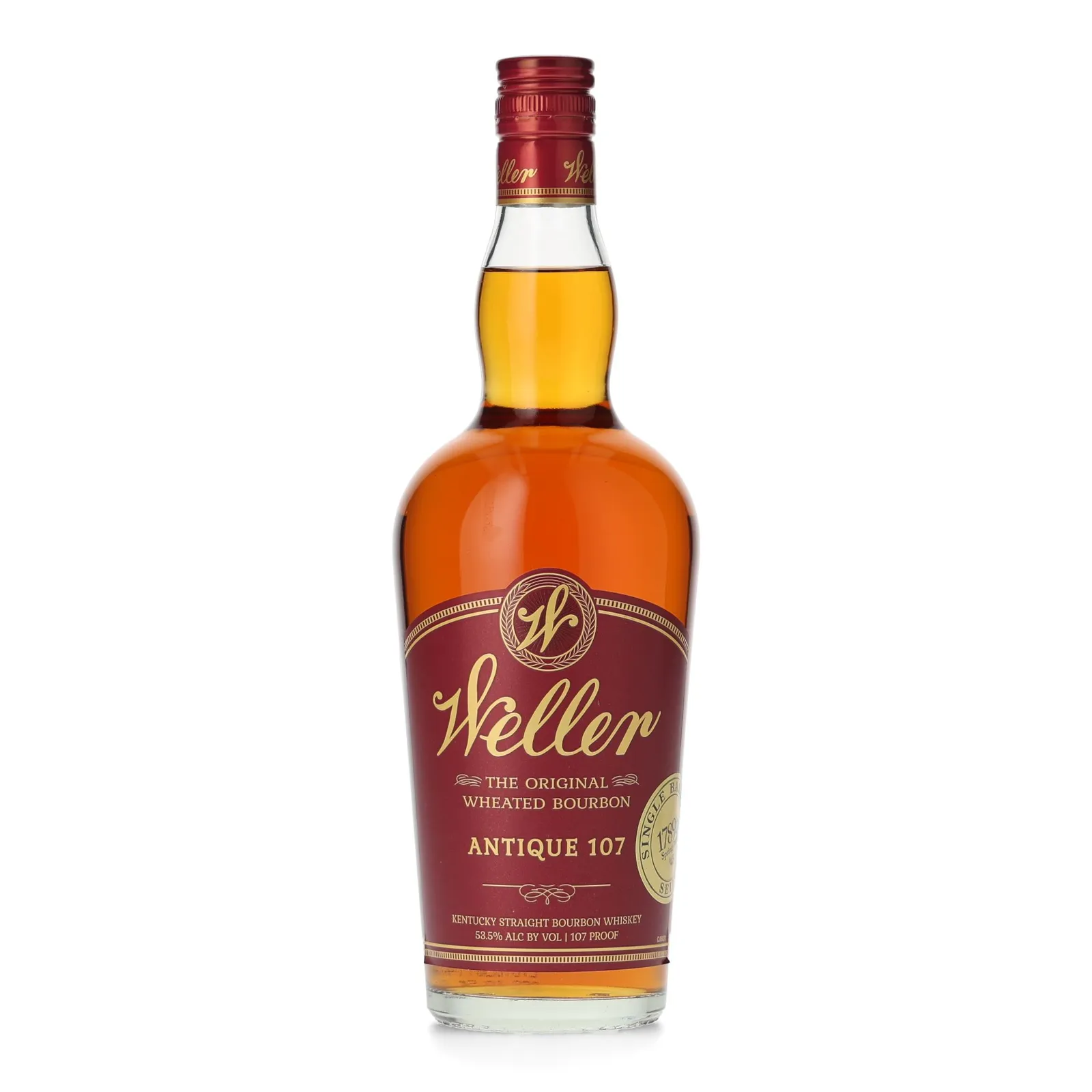 Weller Antique 107 Private Barrel Selection, Cask #1789b #48, 53.5% whisky bottle