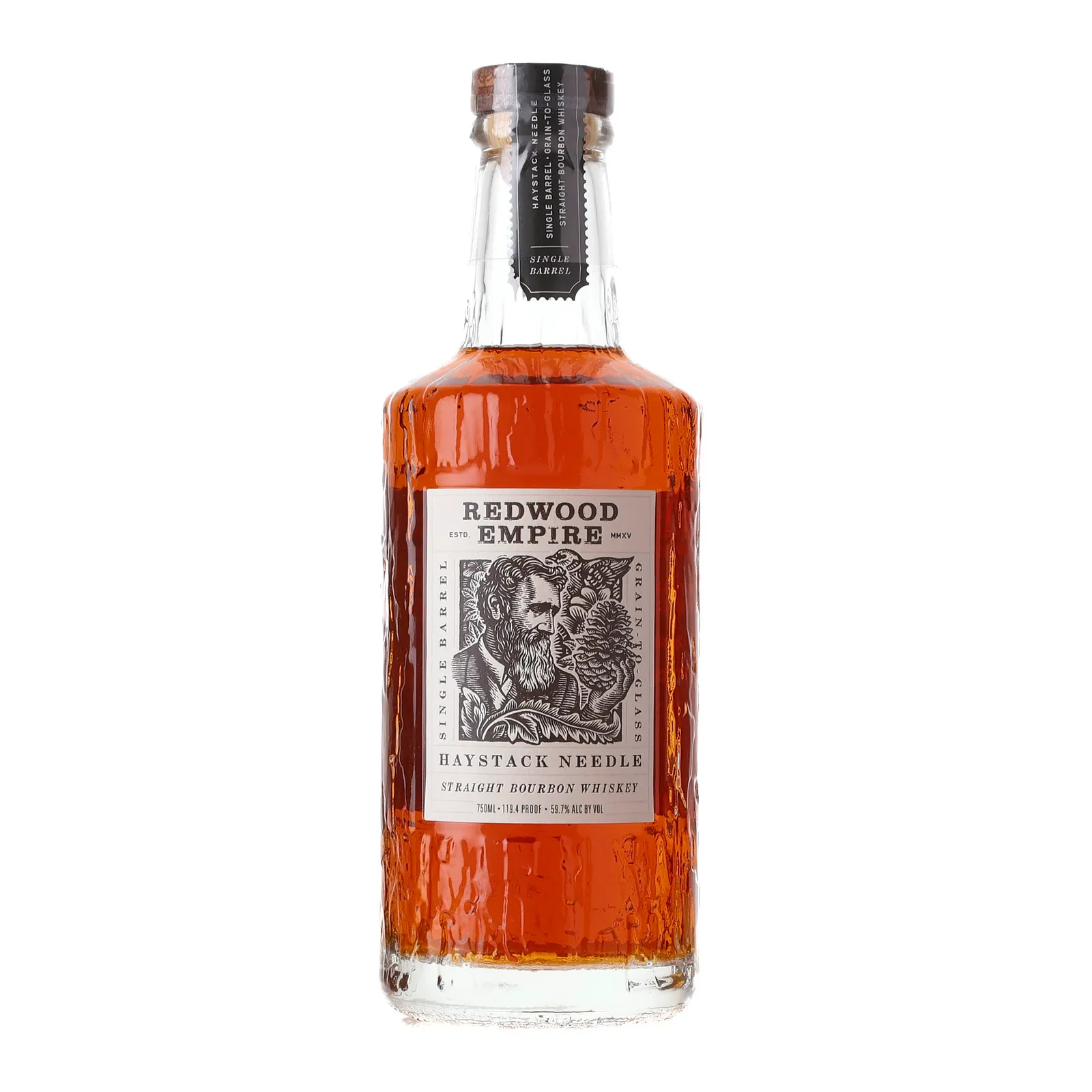 Redwood Empire Haystack Needle 8 Year Old, New American Oak Cask, Cask #2184, 59.7% whisky bottle