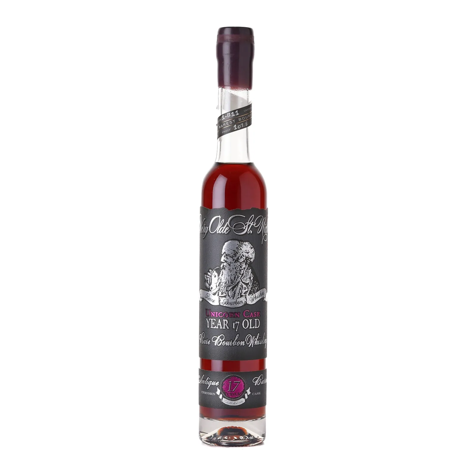 Very Olde St. Nick Unicorn Cask #17 Year Old, Batch No. 01-B11, 53.9% whisky bottle