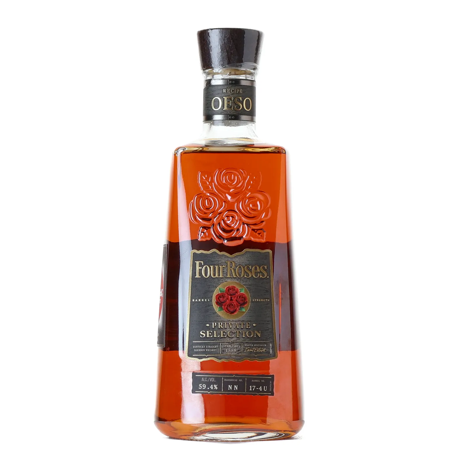 Four Roses Private Selection OESO 8 Year Old, Cask #17-4 U, 59.4% whisky bottle