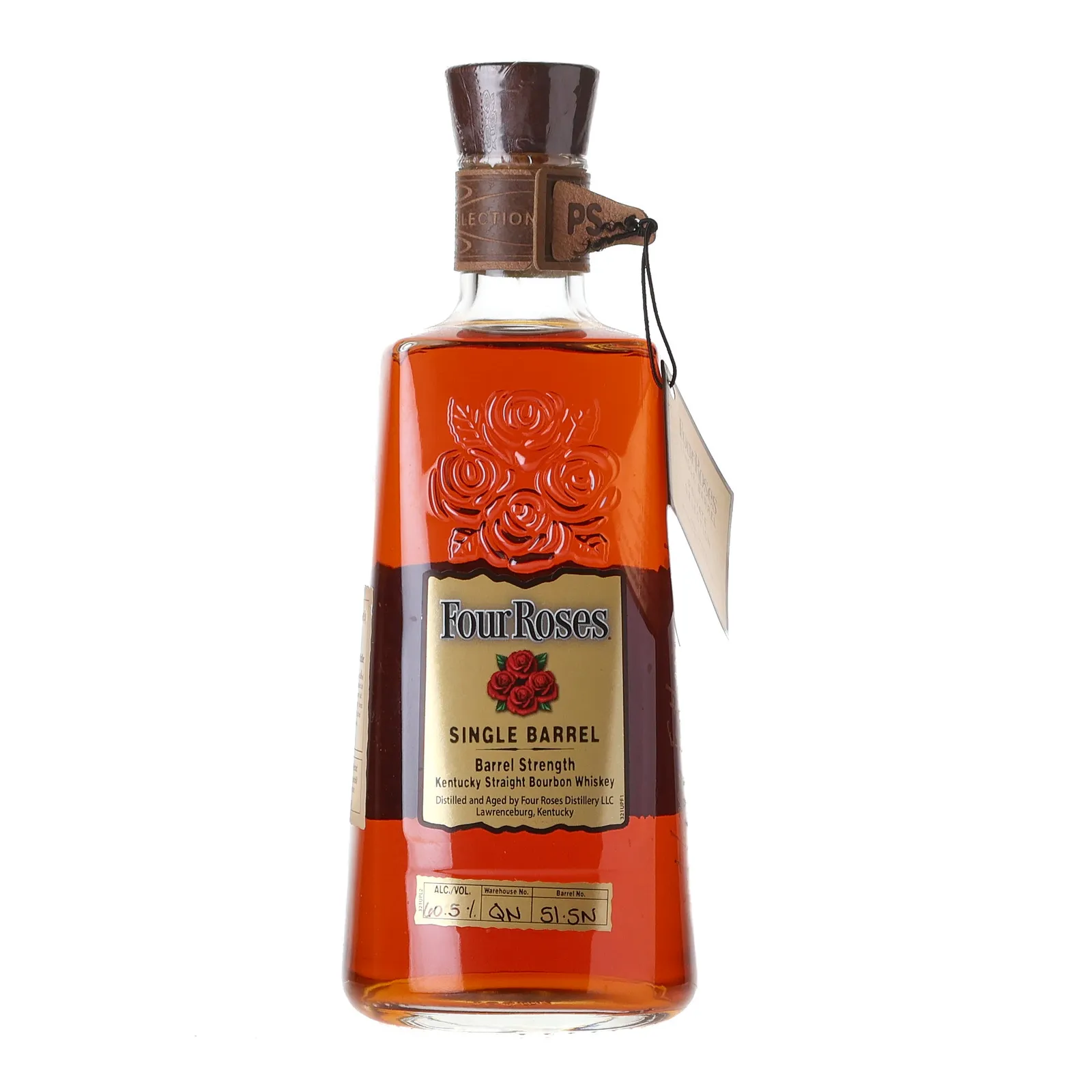 Four Roses Single Barrel Private Selection OESK 10 Year Old, Cask #51-5N, 2022, 60.5% whisky bottle