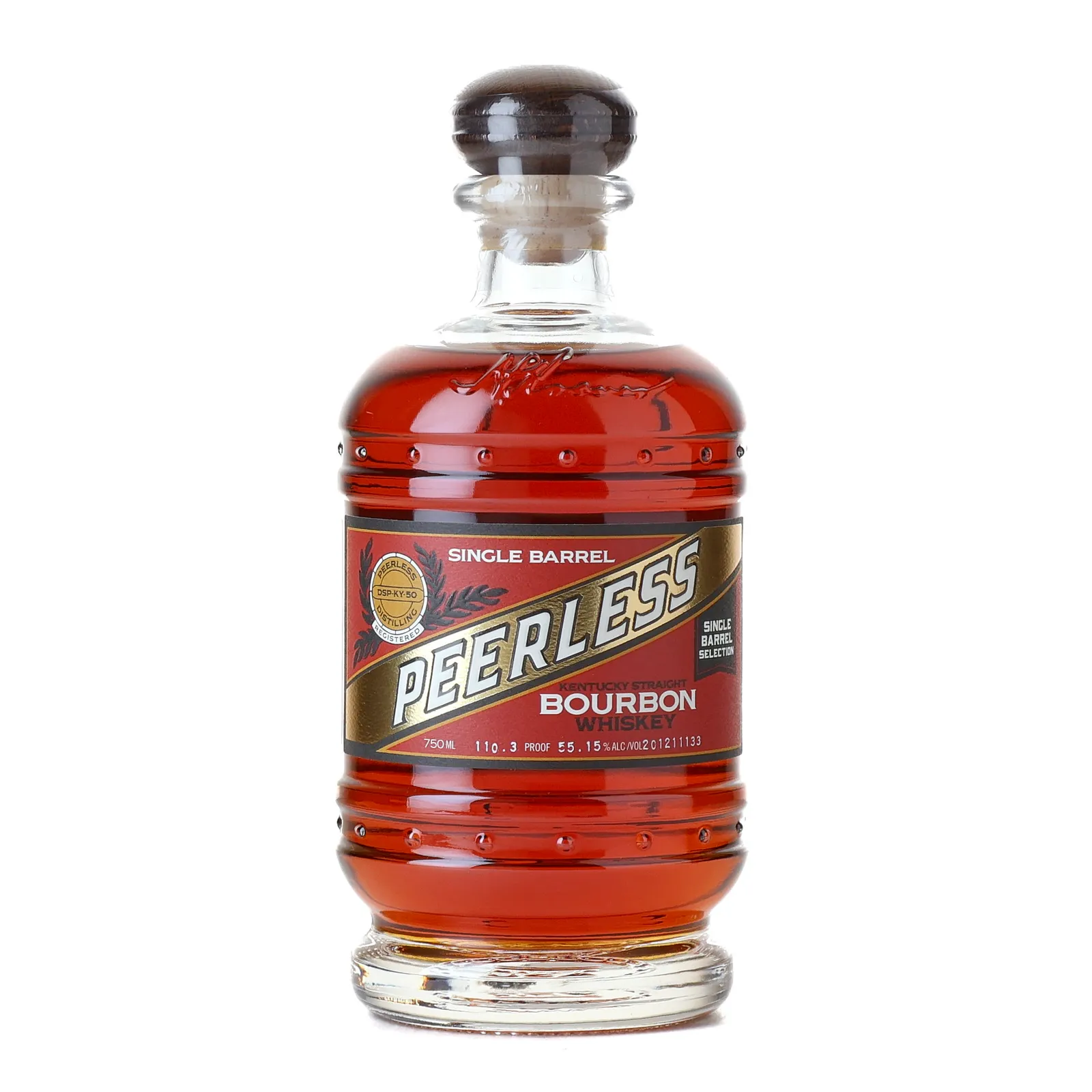 Peerless Single Barrel Bourbon Citrus Chai Latte, Cask #201211133, 55.15% whisky bottle