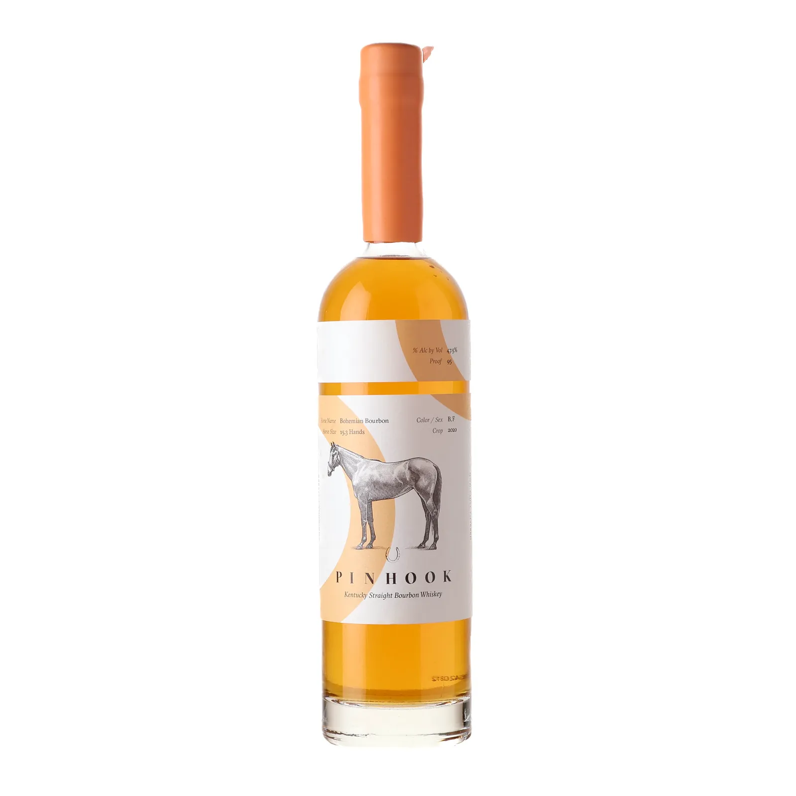 Pinhook Bohemian Bourbon 3 Year Old, 2020, 47.5% whisky bottle