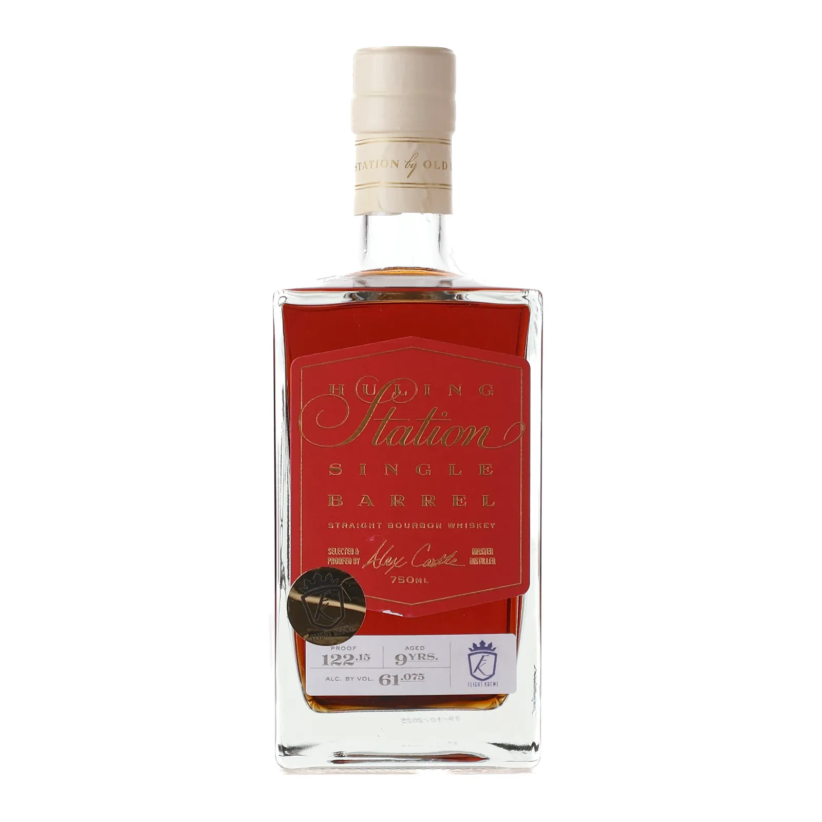 Old Dominick Huling Station Single Barrel 9 Year Old, 61.1% whisky bottle
