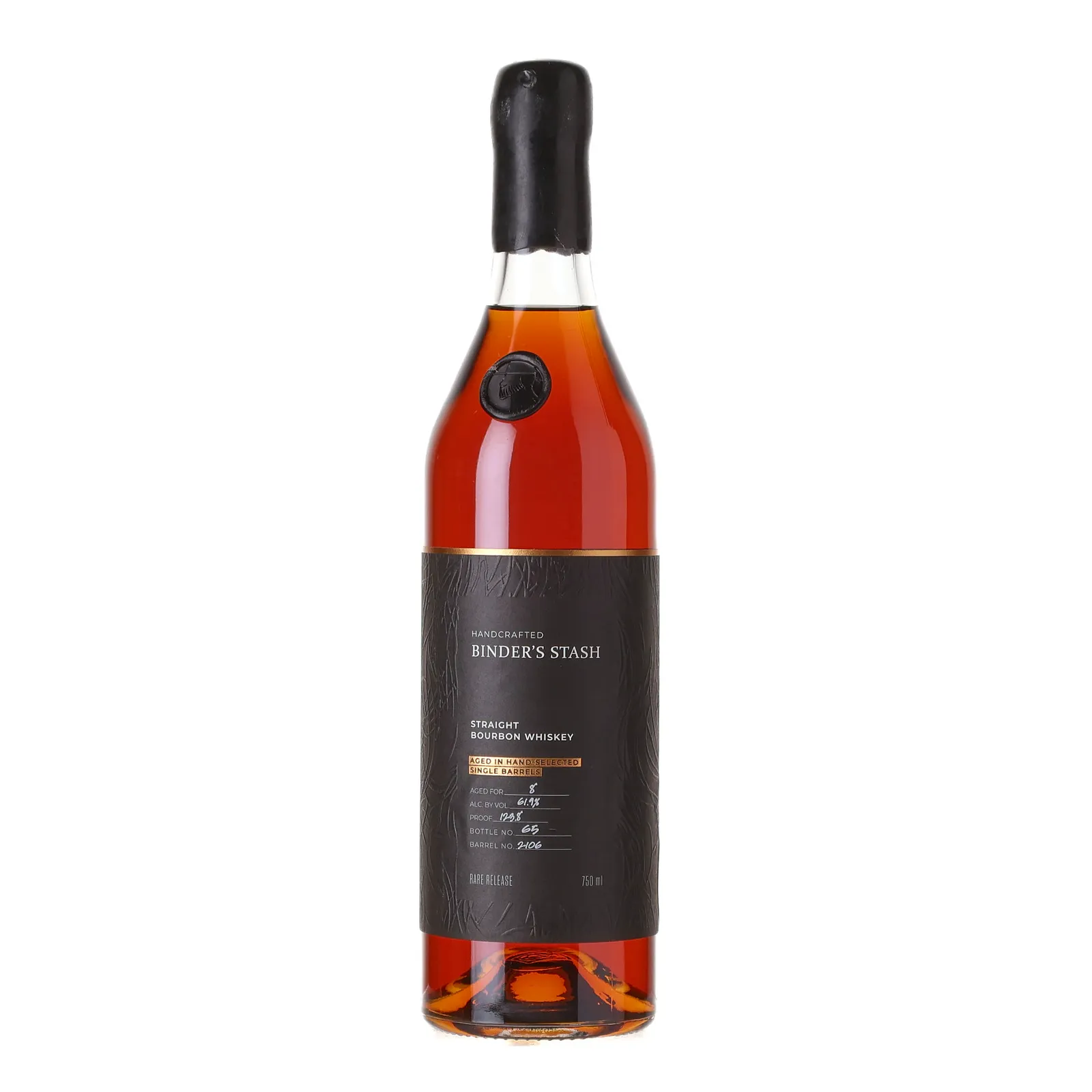 Willett Binder's Stash 'Crazy Grain' Private Barrel Selection 8 Year Old, Cask #2106, Stoddard Spirits, 61.9% whisky bottle