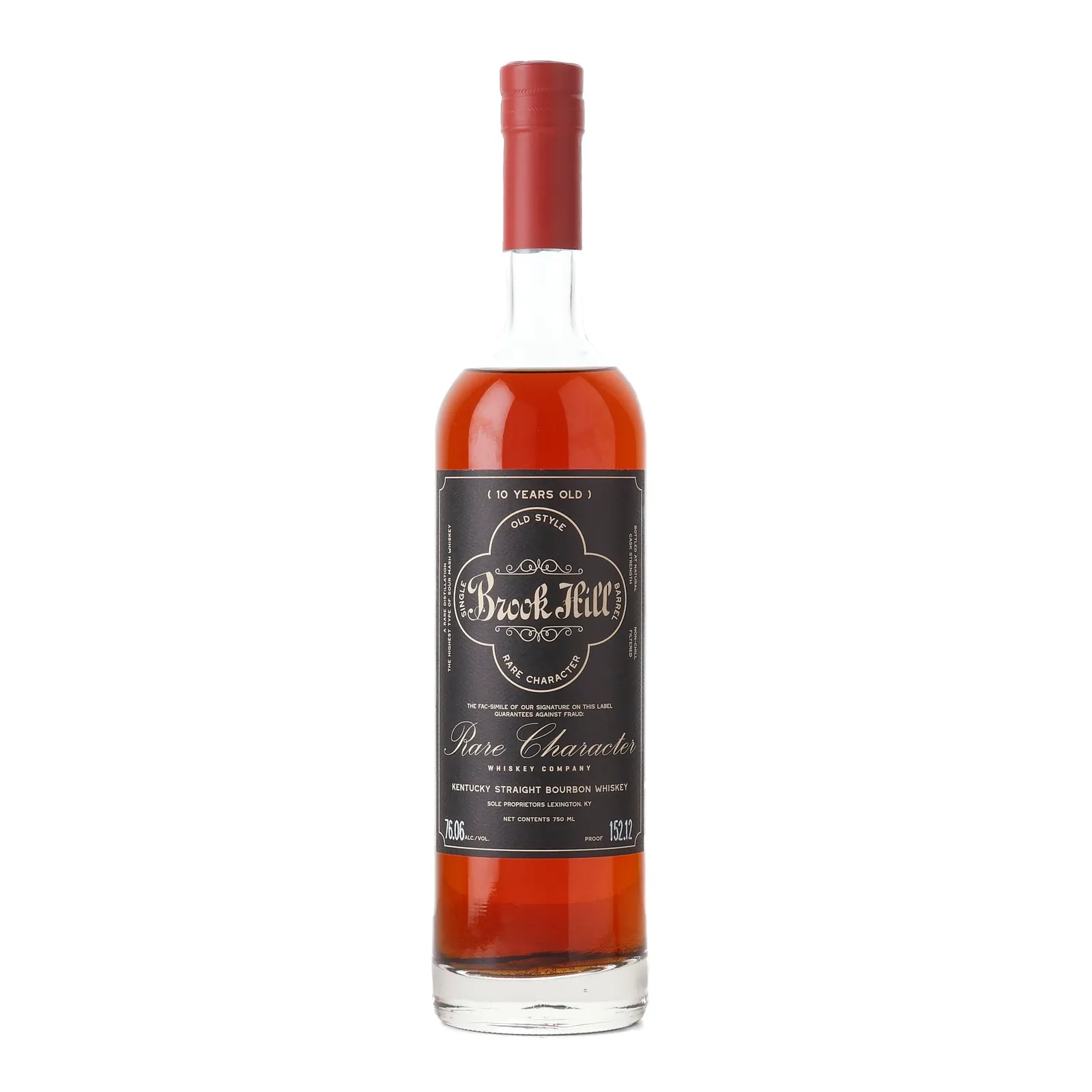 Rare Character Brook Hill Illusion of Choice 10 Year Old, Cask #390, 76.06% whisky bottle