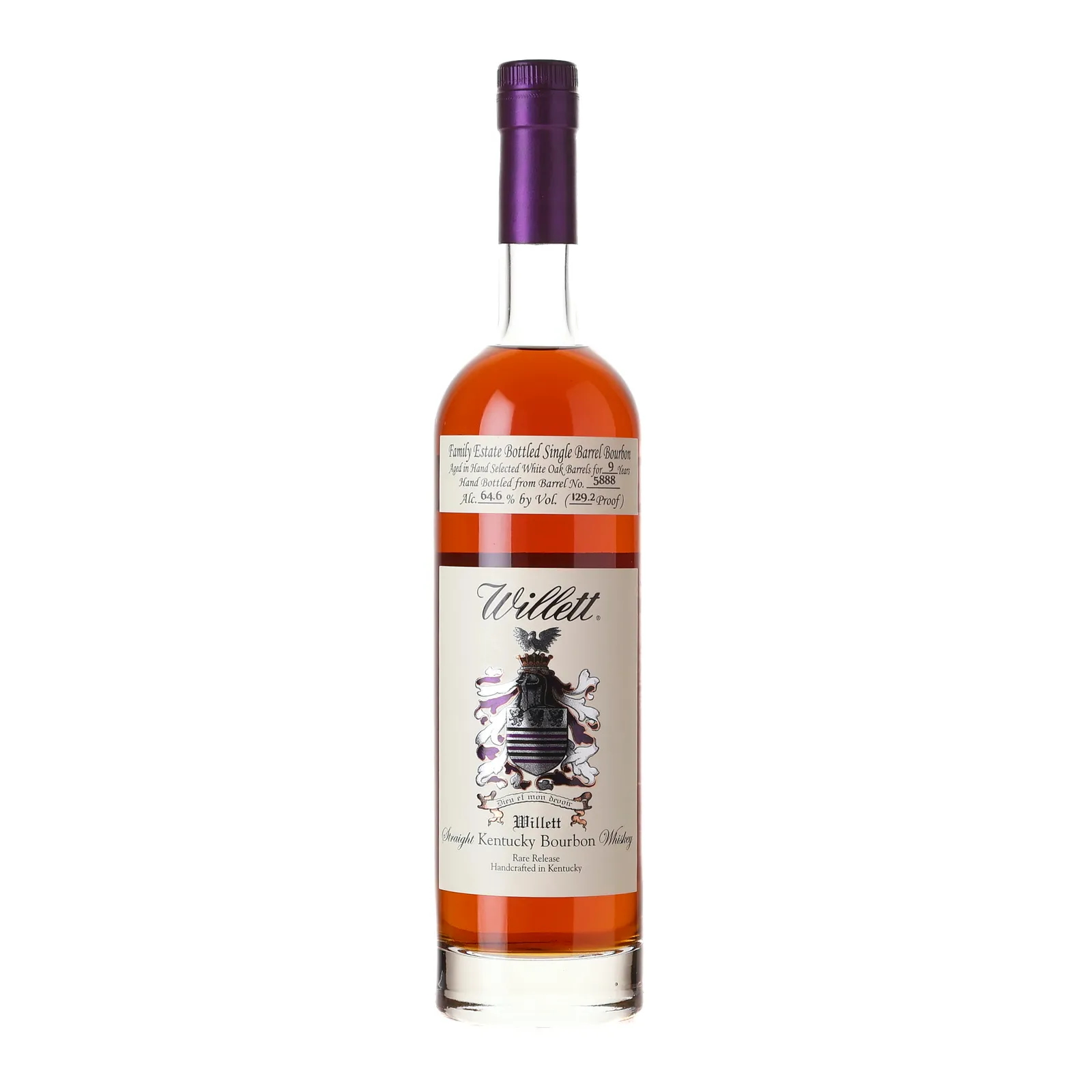 Willett Family Estate 'The Executor' 9 Year Old, Cask #5888, 64.6% whisky bottle