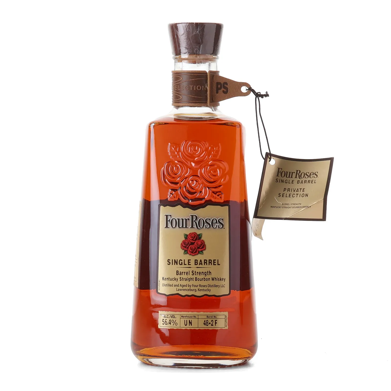 Four Roses Single Barrel Private Selection OBSQ 10 Year Old, Cask #48-2F, 2023, 56.4% whisky bottle