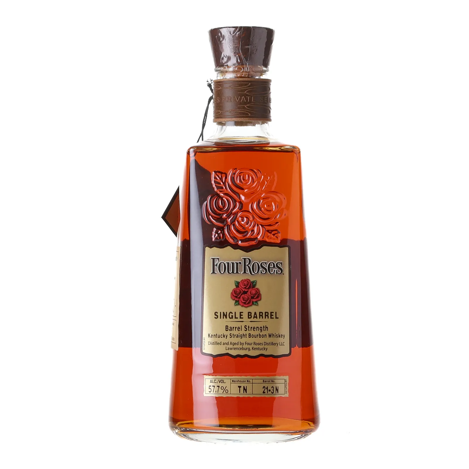 Four Roses Single Barrel Barrel Strength OESV 'Match' 9 Year Old, Cask #21-3 N, 57.7% whisky bottle