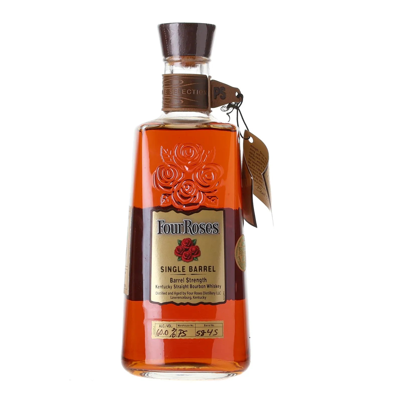 Four Roses Barrel Strength OESV 11 Year Old, Cask #5845, 2021, 60% whisky bottle