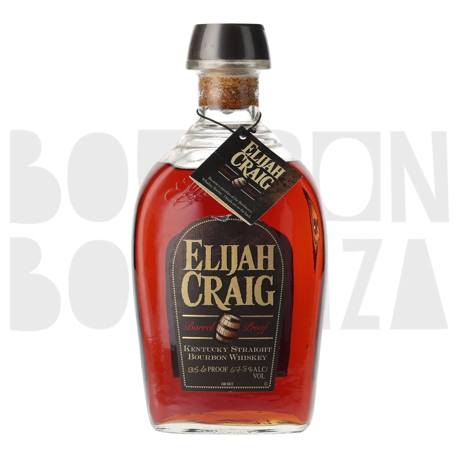 Elijah Craig Barrel Proof Bourbon 12 Year Old, New Charred Oak Cask, Batch No. C915, 2015, 67.8% whisky bottle