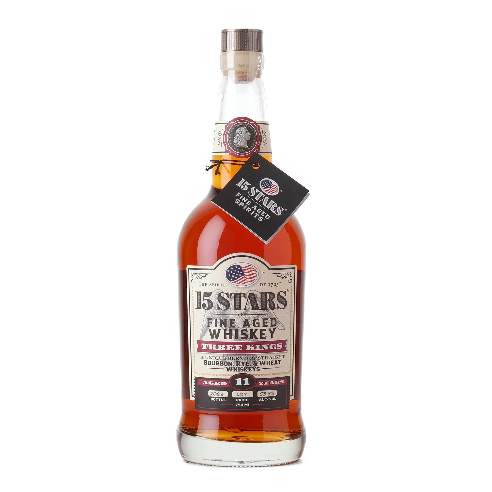 15 Stars Celebration Series Three Kings 11 Year Old, 2024, 53.5% whisky bottle