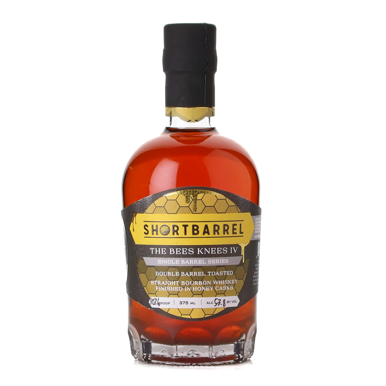 Shortbarrel The Bee's Knees IV Single Barrel Series Roswell Beverage, Honey & Toasted Oak Cask, Cask #H1-004, 53.8% whisky bottle