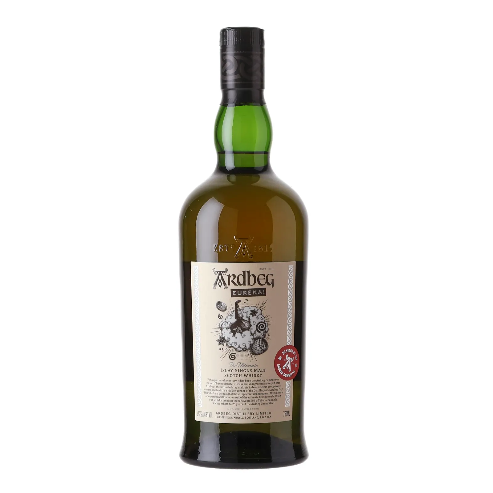 Ardbeg Eureka! Committee Release, Bourbon & Sherry Cask, 2025, 52.2% whisky bottle