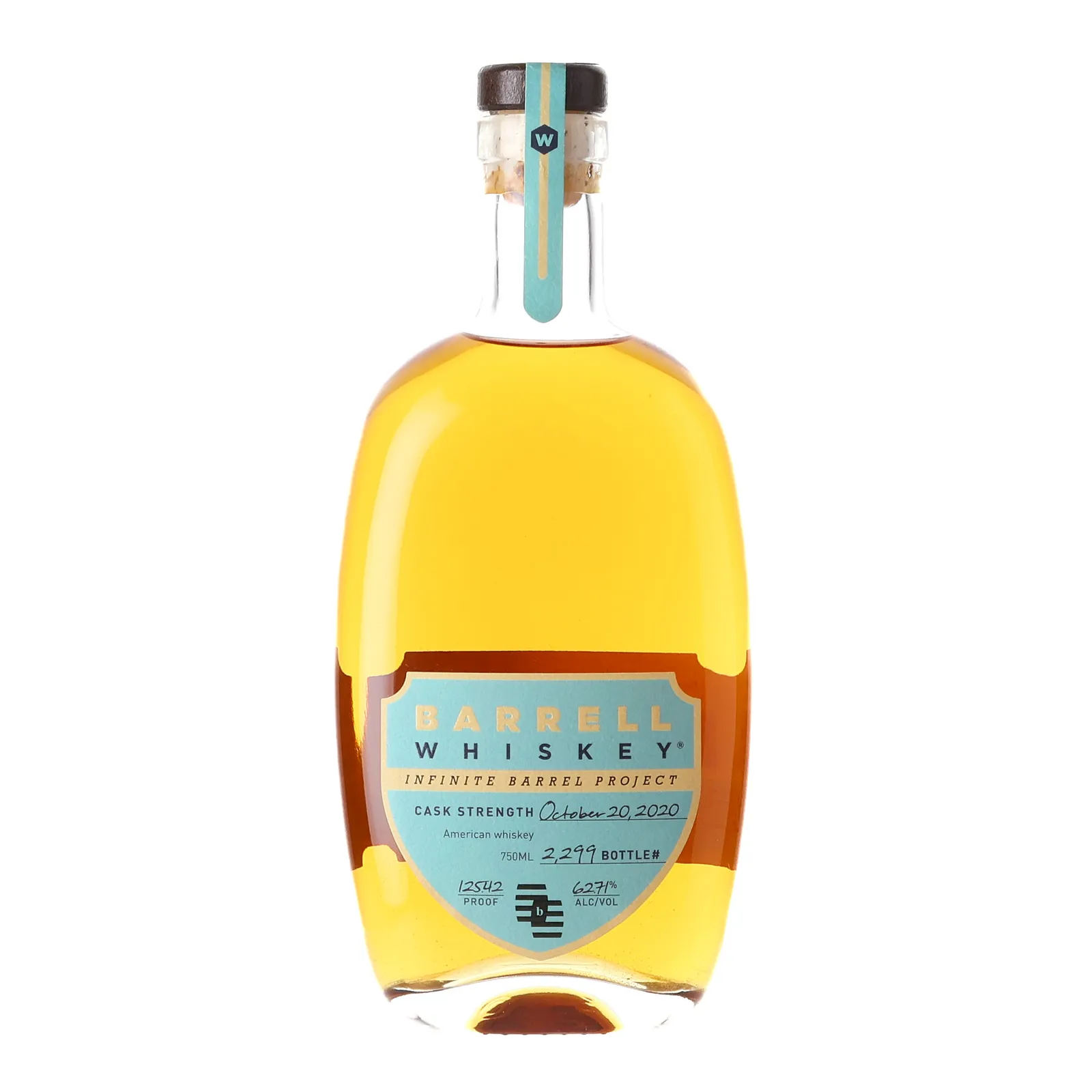 Barrell Craft Spirits Infinite Barrel Project Cask Strength, October 20, 2020, 62.7% whisky bottle