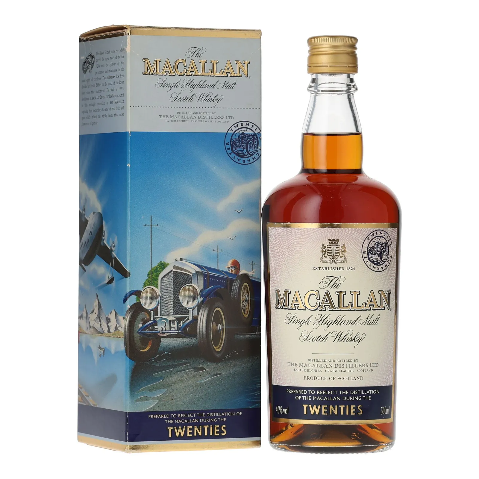 Macallan Decades Twenties, Sherry Cask, 2004, 40% whisky bottle