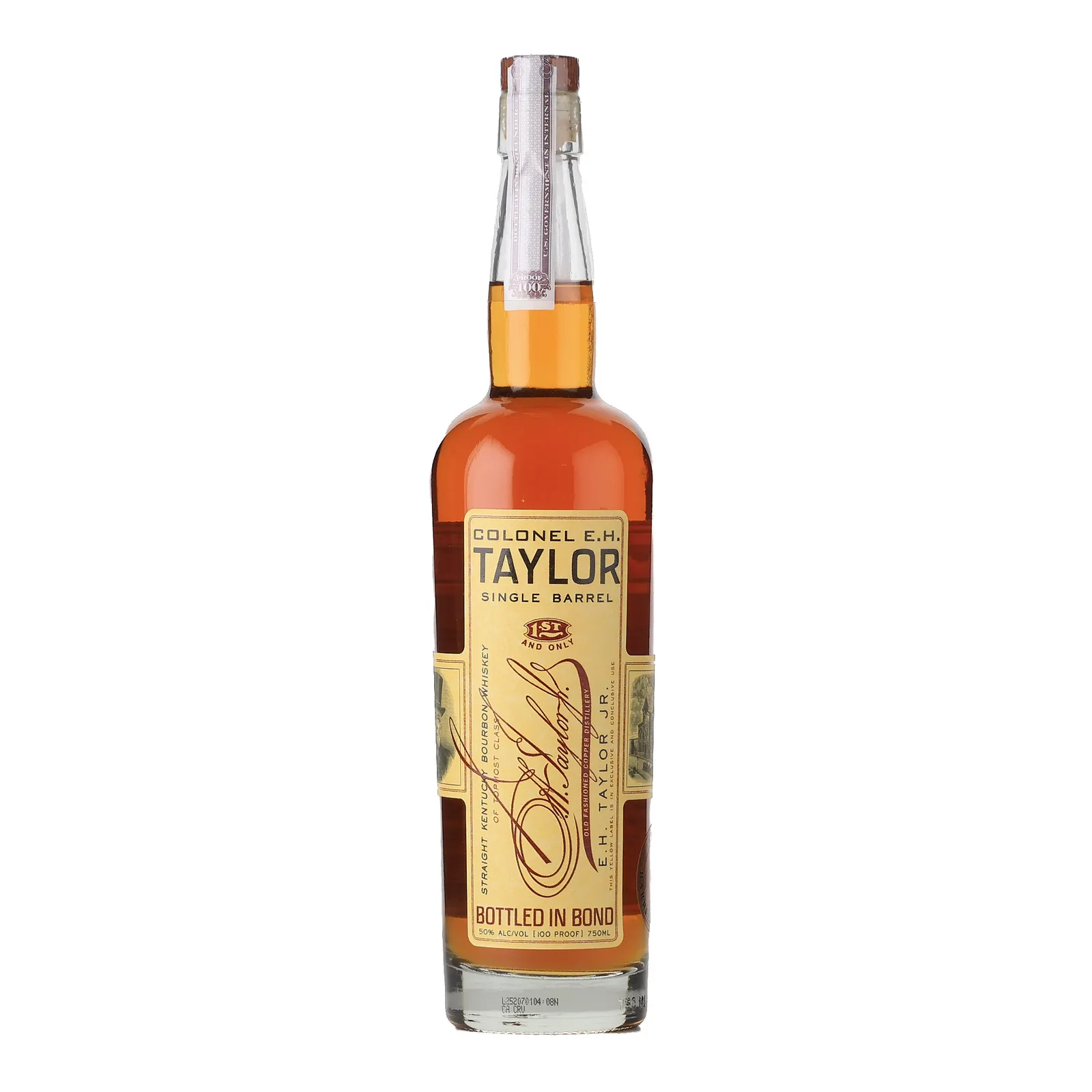 Colonel E.H. Taylor Single Barrel, Sazerac Barrel Select, 2025, 50% whisky bottle