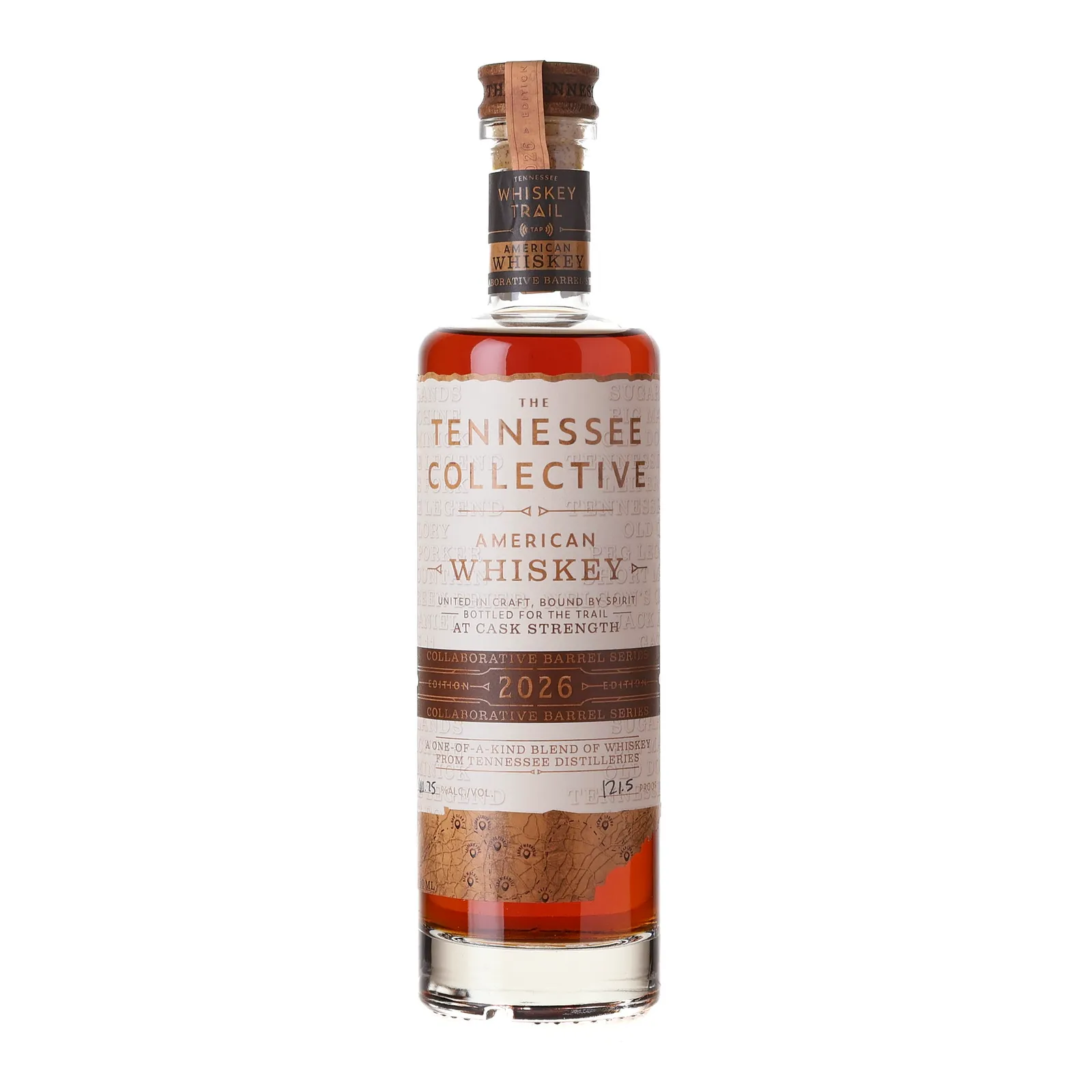 Tennessee Collective Cask Strength American Whisky, 2026, 60.8% whisky bottle