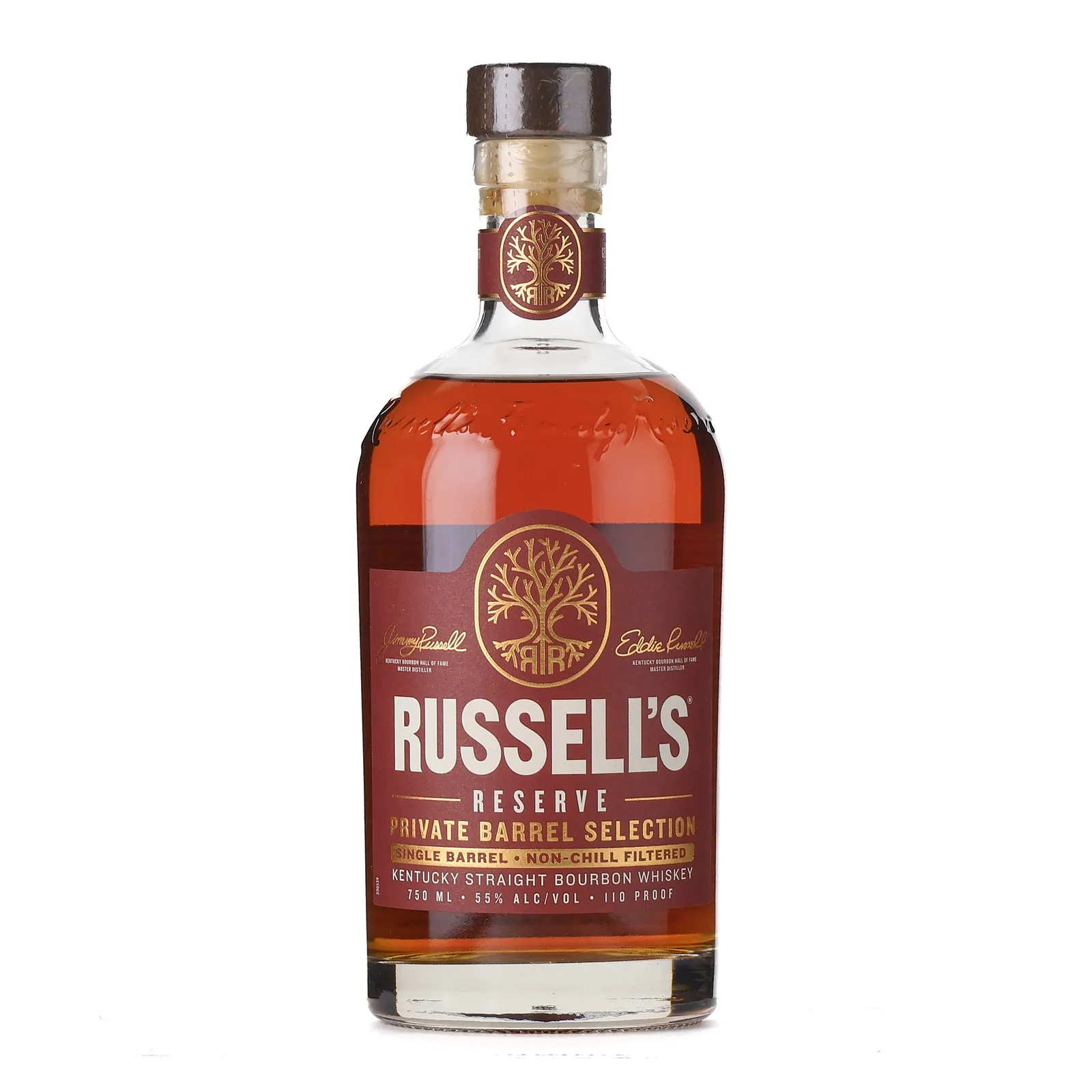 Russell's Reserve Private Barrel Selection Bourbon Lore Experience 1 2023 9 Year Old, Oak Cask, Cask #23-0247, 2023, 55% whisky bottle