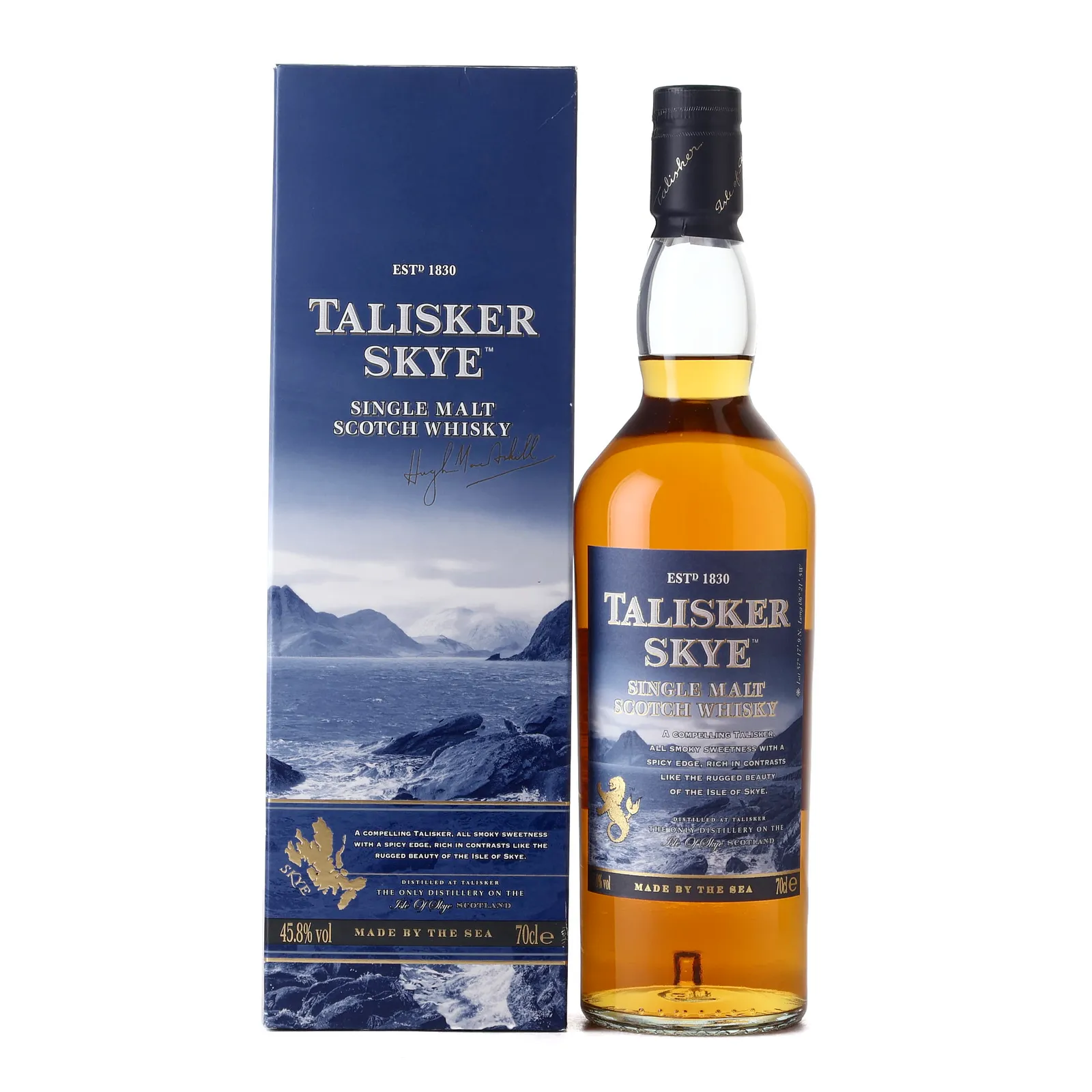 Talisker Skye, Refill & Toasted American Oak Cask, 2015, 45.8% whisky bottle
