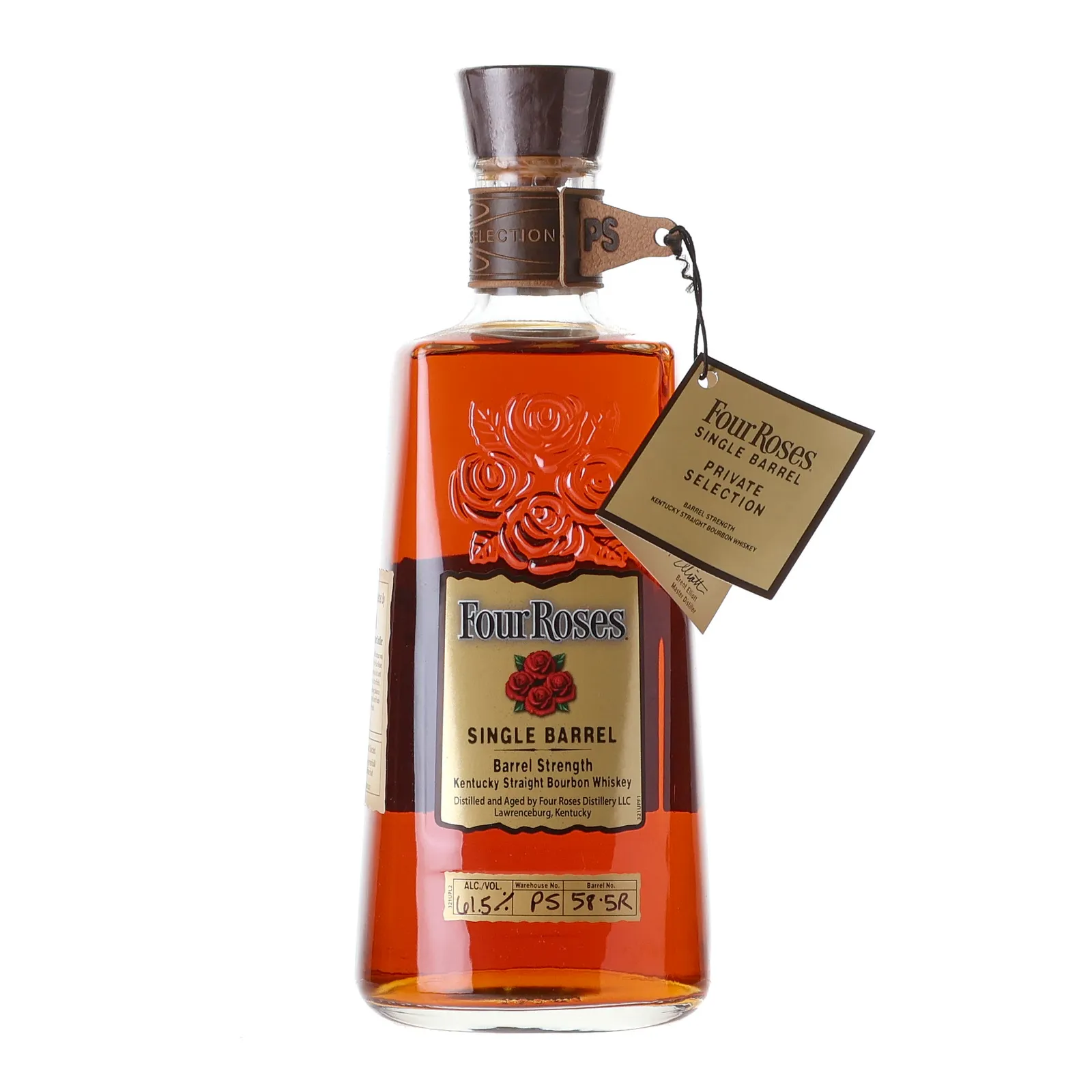 Four Roses Private Selection OESV 11 Year Old, Cask #58-5R, 2021, 61.5% whisky bottle