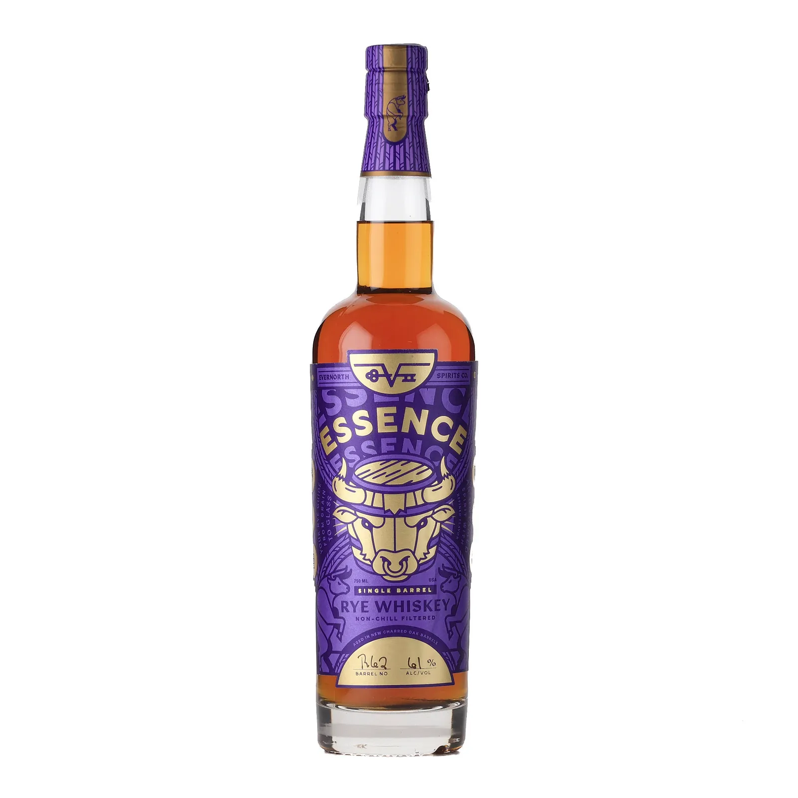 Evernorth Spirits Essence 7 Year Old, New Charred Oak Cask, Cask #362, Evernorth Spirits, 61% whisky bottle