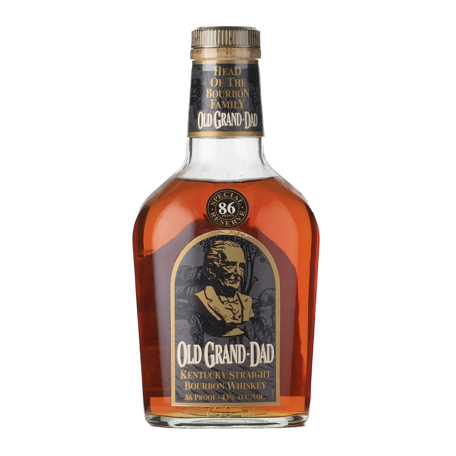 Old Grand-Dad Special Reserve, 43% whisky bottle