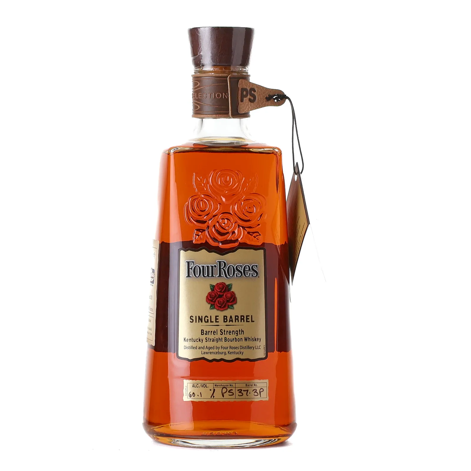 Four Roses Single Barrel Private Selection OESV 10 Year Old, Cask #37-3P, 2020, 60.1% whisky bottle