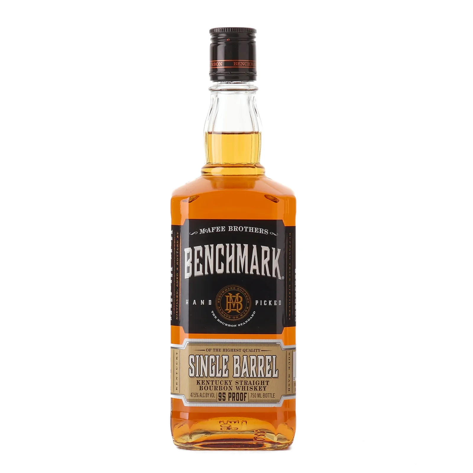 Benchmark Single Barrel, 2022, 47.5% whisky bottle