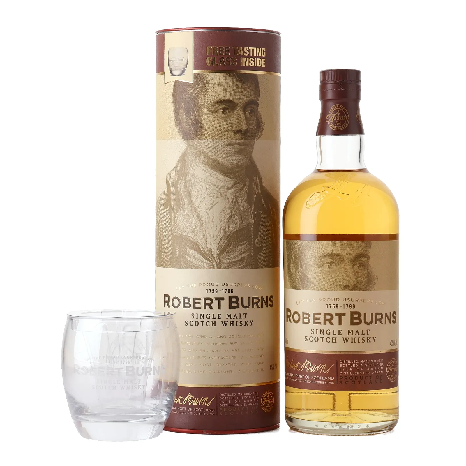 Arran Robert Burns Single Malt, 43%