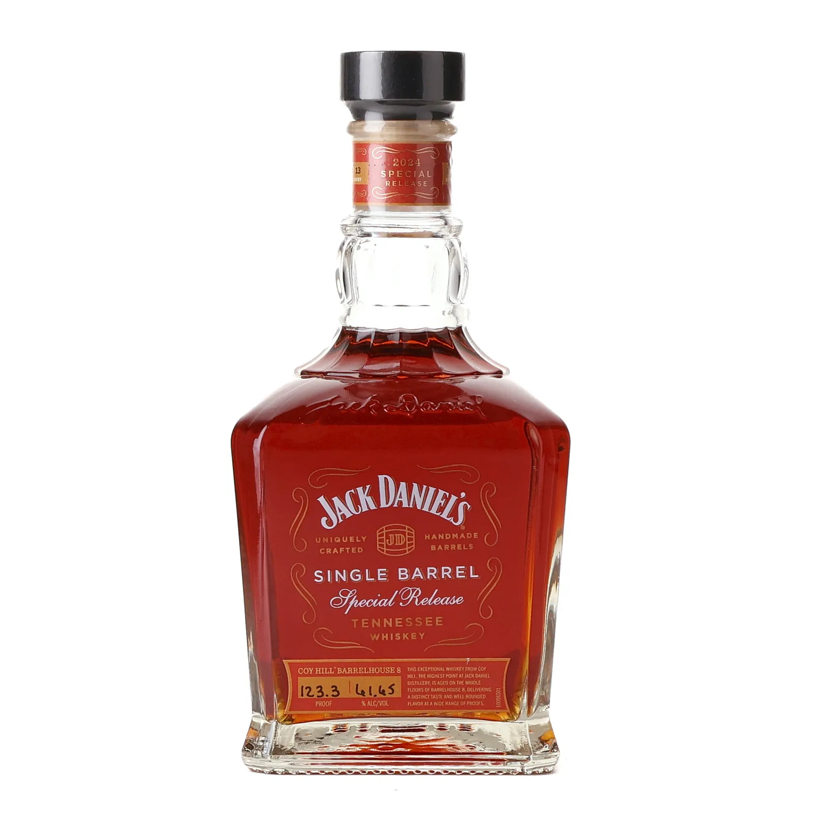 Jack Daniel's Coy Hill Barrelhouse 8 Single Barrel Special Release 11 Year Old, Cask #24-07296, 2024, 61.65% whisky bottle