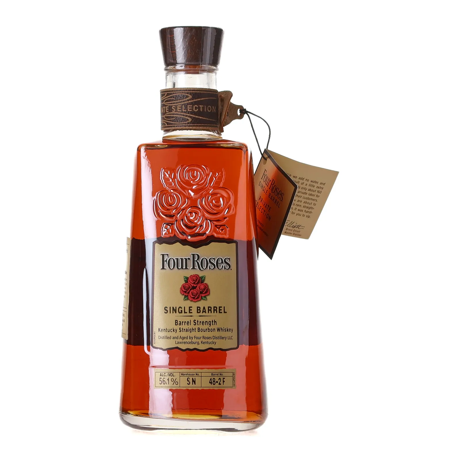 Four Roses OESO 10 Year Old, Barrel Cask, Cask #48-2F, 2025, 56.1% whisky bottle