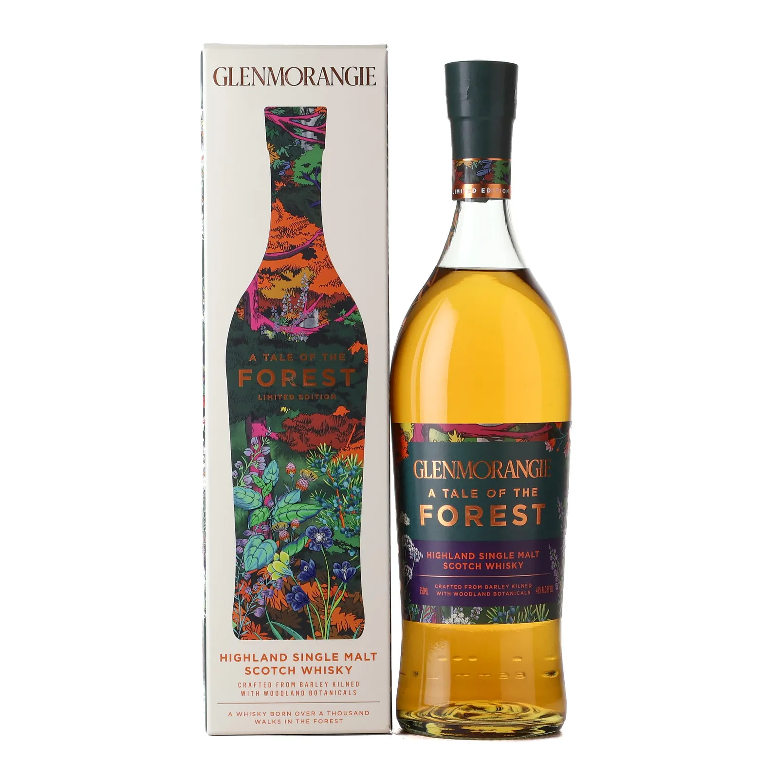 Glenmorangie A Tale of the Forest, Bourbon Cask, 2022, 46%, 75cl whisky bottle