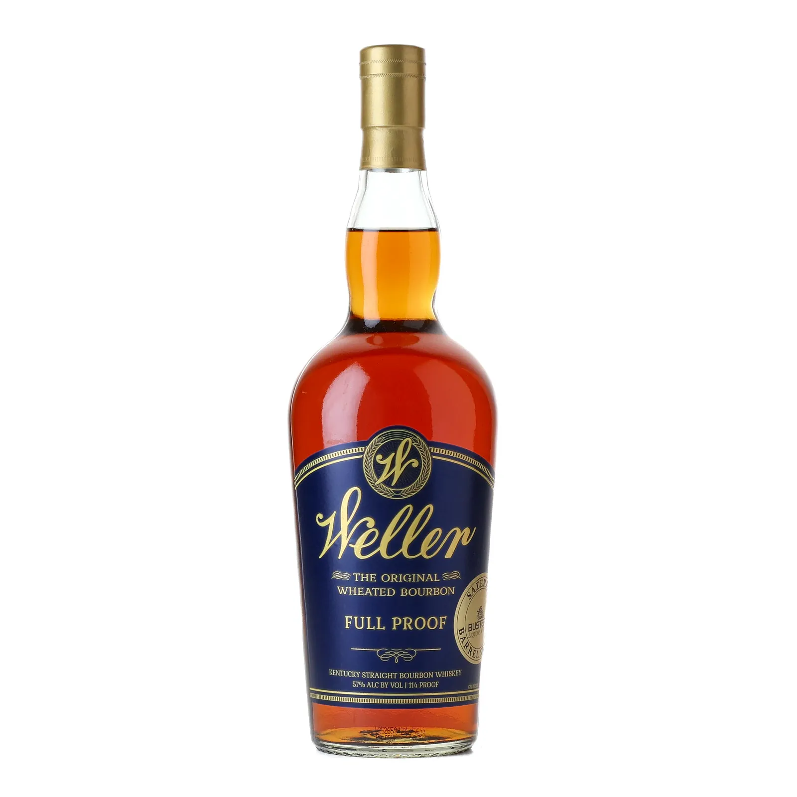 Weller Full Proof Buster's Private Barrel Selection, 57% whisky bottle