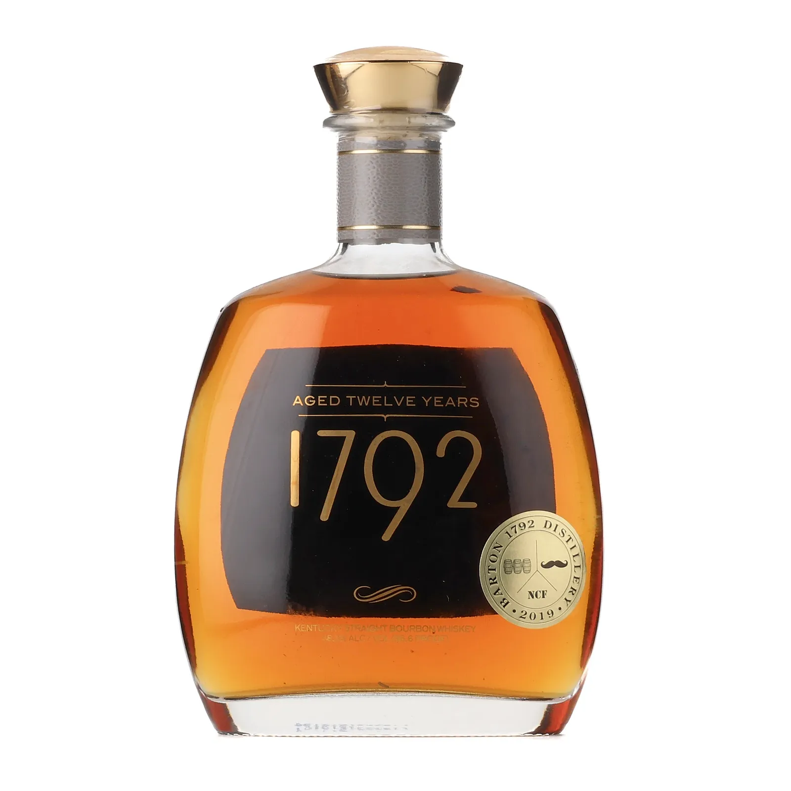 1792 Aged Twelve Years 12 Year Old, 2019, 48.3% whisky bottle
