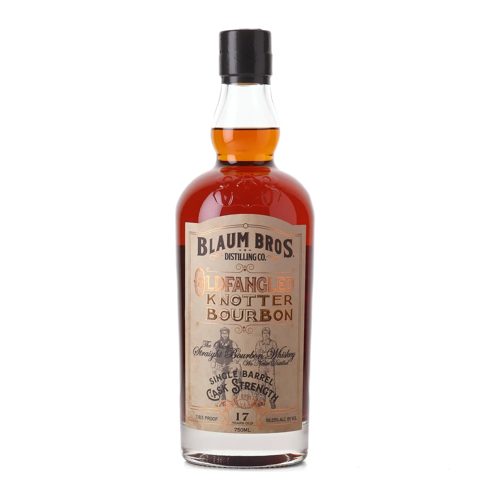 Blaum Bros. Oldfangled Knotter Cask Strength 17 Year Old, 59.25% whisky bottle
