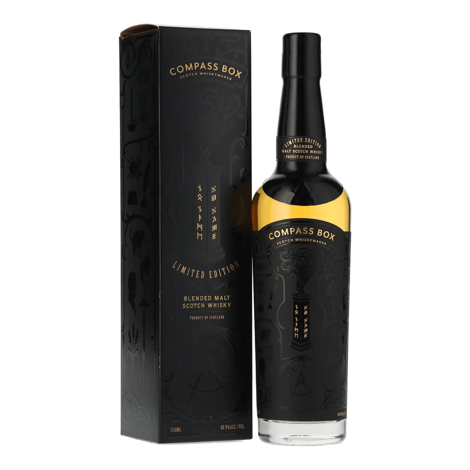Compass Box No Name, 2017, 48.9% whisky bottle