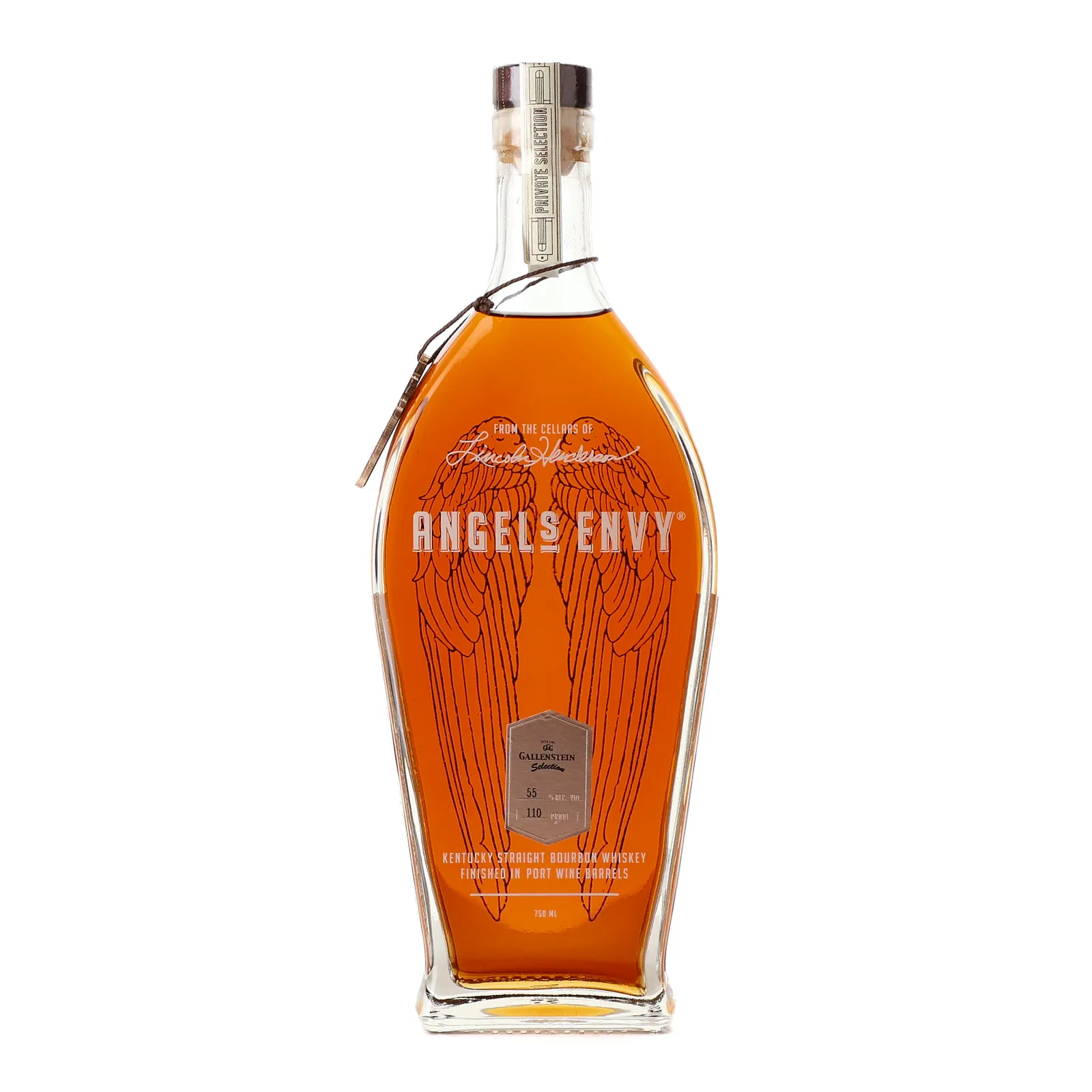 Angel's Envy Gallenstein Private Barrel Selection, Port Cask, Cask #SB-8423C, 55% whisky bottle