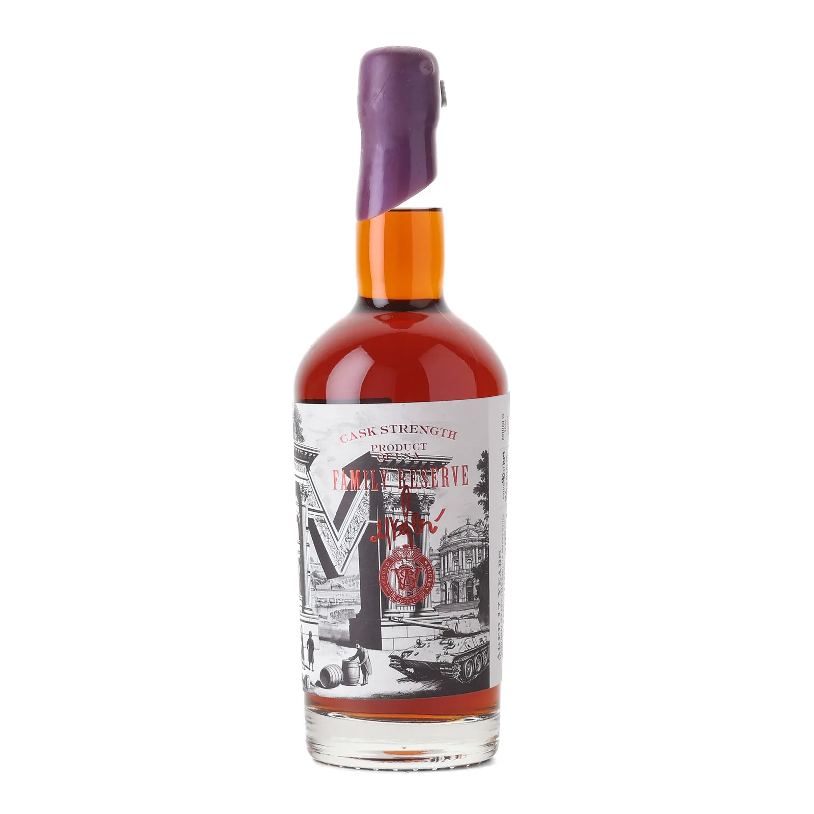 World Whiskey Society Family Reserve 17 Year Old, Armagnac & Tokaji Wine & White Port Cask, 63% whisky bottle