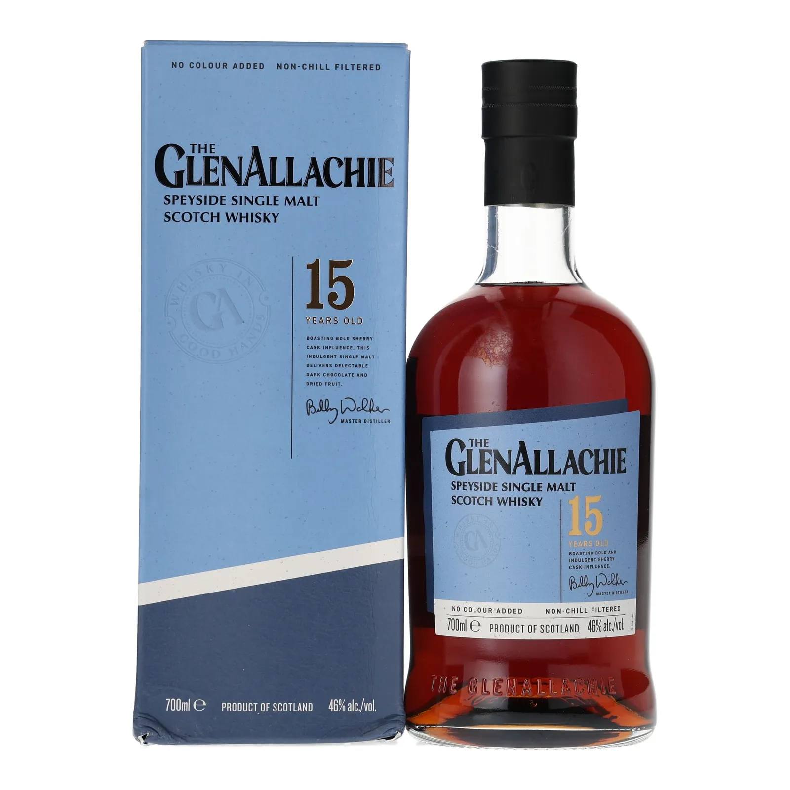 Glenallachie 15 Year Old, Sherry Cask, 2025, 46% whisky bottle