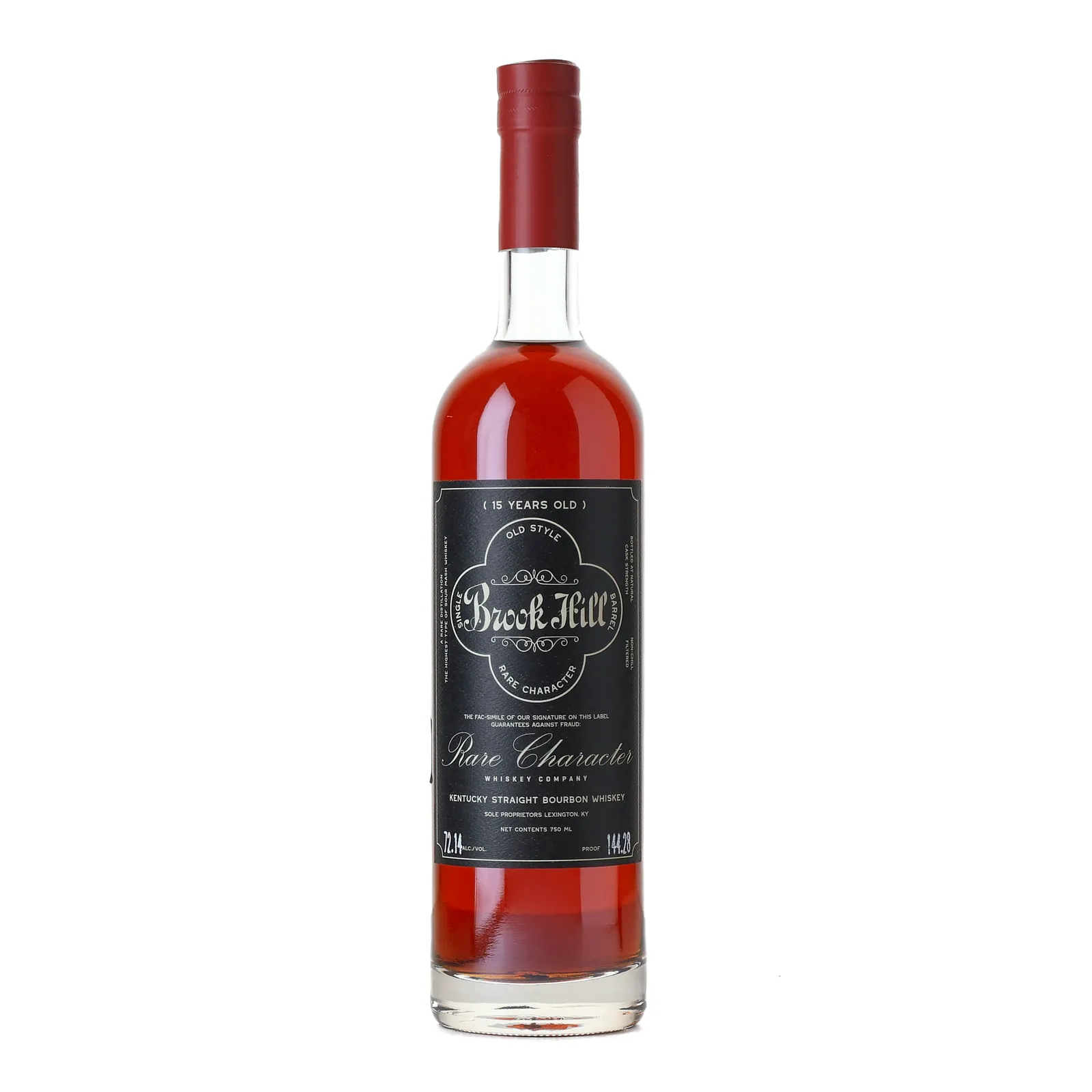 Rare Character Brook Hill 'Sunny Side' 15 Year Old, Cask #1006, 72.14% whisky bottle
